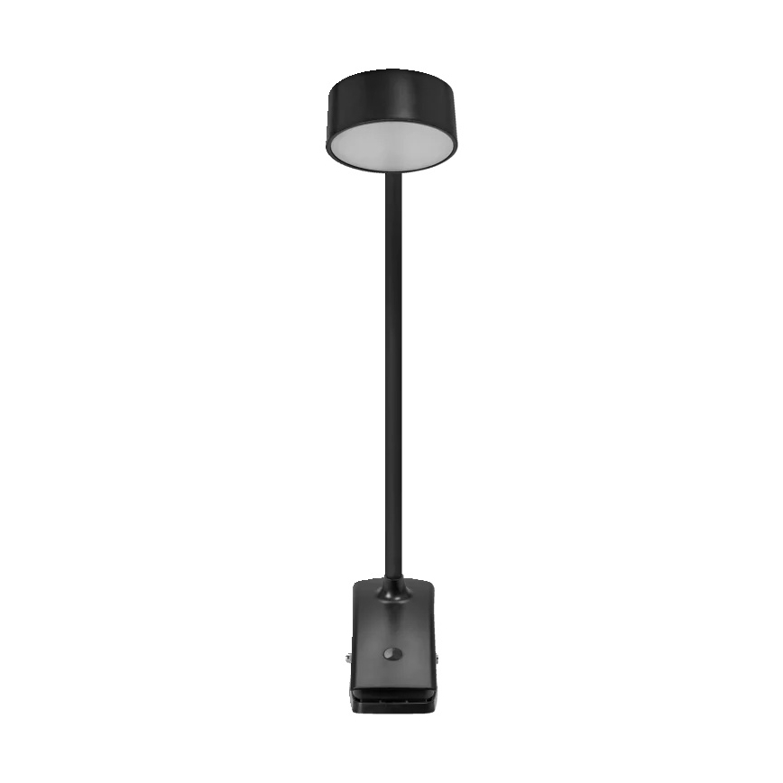 Osram - LED Stmívatelná stolní lampa s klipem OFFICE LINE LED/4,8W/230V 3000/4000/6500K černá