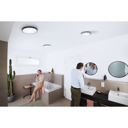 Osram - LED Stmívatelné koupelnové stropní svítidlo SMART+ DISC LED/18W/230V 3000-6500K IP44 Wi-Fi