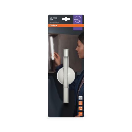 Osram - LED Stmívatelné nabíjecí orientační svítidlo LEDSTIXX LED/2W/5V CRI 90 bílá