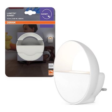 Osram - LED Stmívatelné noční světlo LUNETTA LED/0,65W/230V