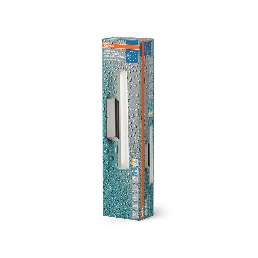 Osram - LED Stmívatelné osvětlení zrcadla ORBIS MIRROR LED/6,8W/230V 40 cm 3000/4000K IP44 lesklý chrom