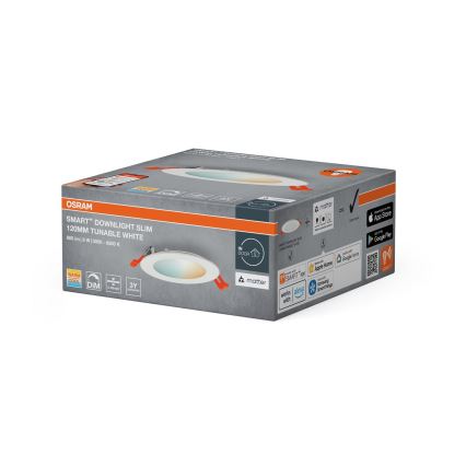 Osram - LED Stmívatelné podhledové svítidlo SMART+ DOWNLIGHT LED/8W/230V 3000-6500K Wi-Fi
