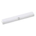 Osram - LED Stmívatelné podlinkové svítidlo se senzorem pohybu a soumraku LINEAR LED/3,8W/5V/3xAA 3000K 30 cm bílá