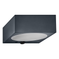 Osram - LED Stmívatelné solární nástěnné svítidlo se senzorem ENDURA STYLE LED/10,7W/4,2V 2000 mAh IP65 antracit