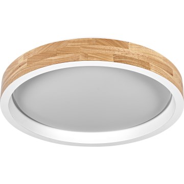 Osram - LED Stmívatelné stropní svítidlo MARIANO LED/24W/230V pr. 41 cm dub/bílá