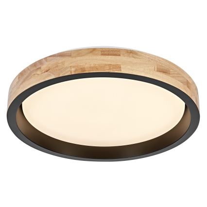 Osram - LED Stmívatelné stropní svítidlo MARIANO LED/24W/230V pr. 41 cm dub/černá