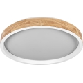 Osram - LED Stmívatelné stropní svítidlo MARIANO LED/36W/230V pr. 51 cm dub/bílá
