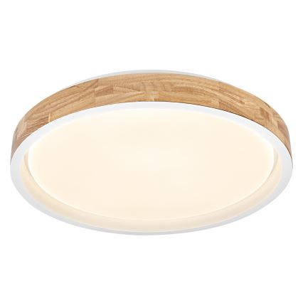 Osram - LED Stmívatelné stropní svítidlo MARIANO LED/36W/230V pr. 51 cm dub/bílá