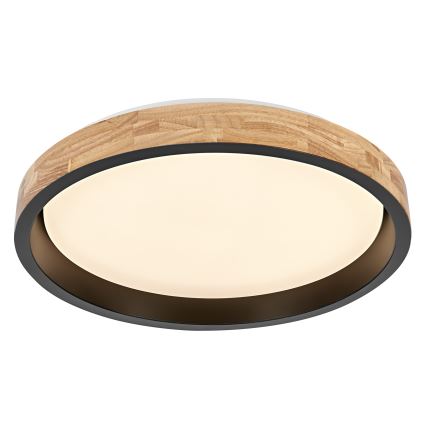 Osram - LED Stmívatelné stropní svítidlo MARIANO LED/36W/230V pr. 51 cm dub/černá