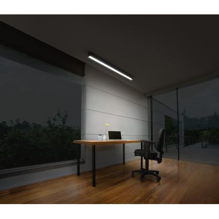 Osram - LED Stmívatelné stropní svítidlo OFFICE LINE LED/11/20/30W/230V 4000K 112,6 cm černá