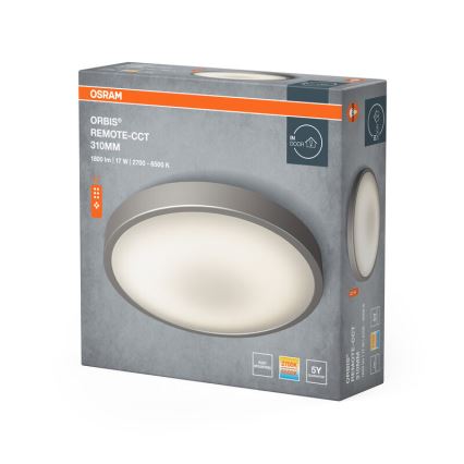 Osram - LED Stmívatelné stropní svítidlo ORBIS LED/17W/230V 2700-6500 pr. 31 cm + dálkové ovládání