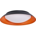 Osram - LED Stmívatelné stropní svítidlo ORBIS PLATE LED/45W/230V pr. 48 cm oranžová/černá