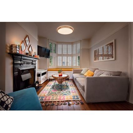 Osram - LED Stmívatelné stropní svítidlo ORBIS WOODBURRY LED/36W/230V pr. 50 cm