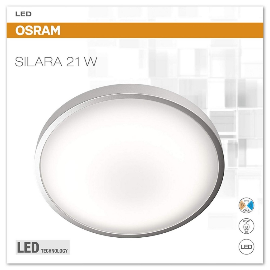 Osram - LED Stmívatelné stropní svítidlo SILARA LED/21W/230V 2700K-6000K