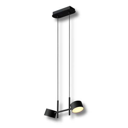 Osram - LED Stmívatelný lustr na lanku DECOR KYOTO 2xLED/10W/230V CRI 90 černá