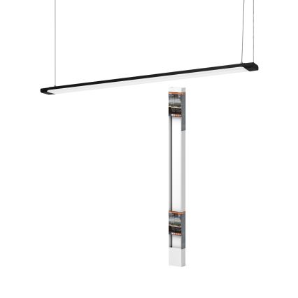 Osram - LED Stmívatelný lustr na lanku OFFICE LINE LED/40W/230V 4000K 120 cm černá