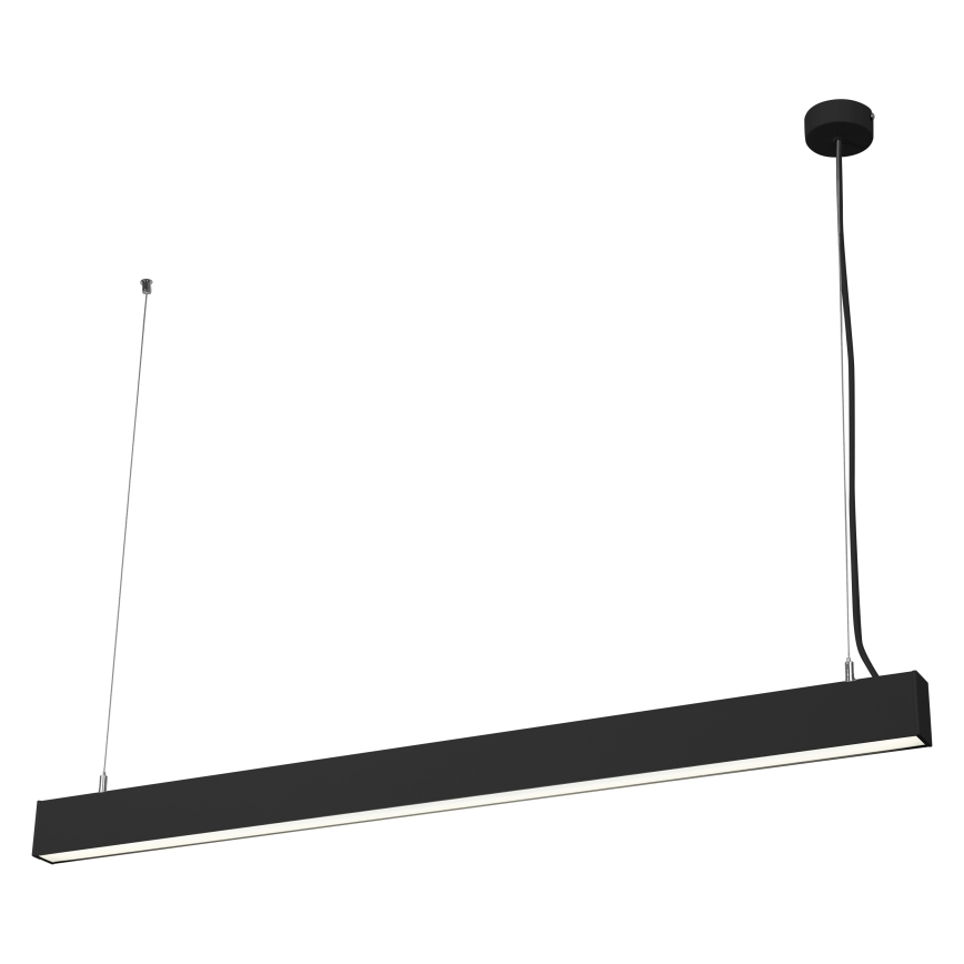Osram - LED Stmívatelný lustr na lanku OFFICE LINE LED/42W/230V 4000K 112,6 cm černá