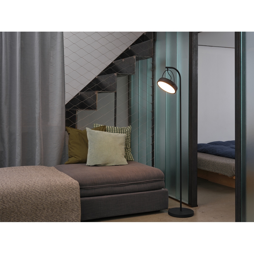 Osram - LED Stojací lampa DECOR PUCK LED/12W/230V CRI 90 černá