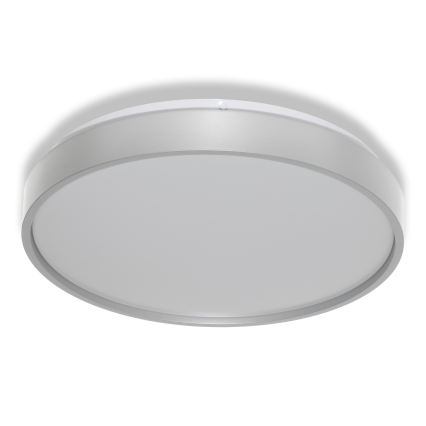 Osram - LED Stropní svítidlo se senzorem soumraku CEILING LUXO LED/18W/230V pr. 32 cm stříbrná