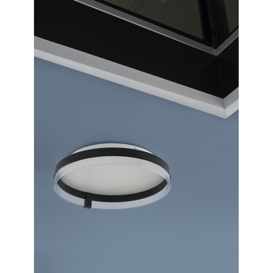 Osram - LED Stropní svítidlo DECOR CIRCLE LED/25W/230V 3000/4000/6500K pr. 40 cm černá/bílá
