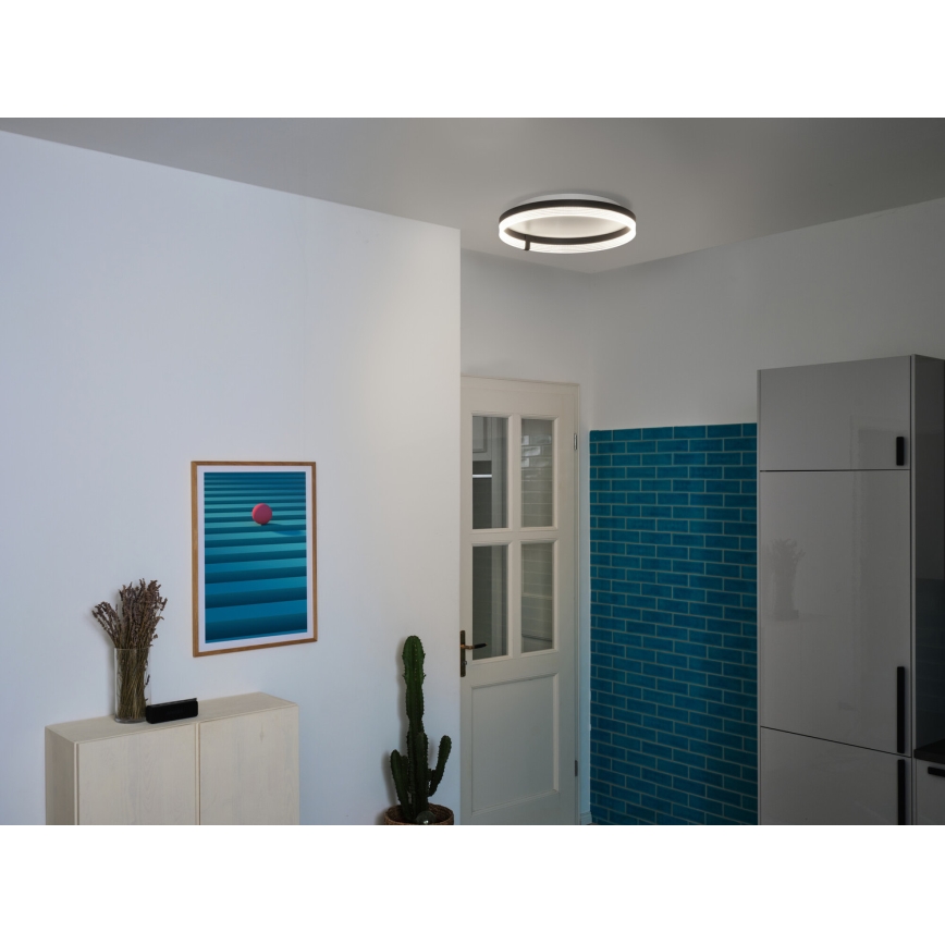Osram - LED Stropní svítidlo DECOR CIRCLE LED/32W/230V 3000/4000/6500K pr. 50 cm černá/bílá