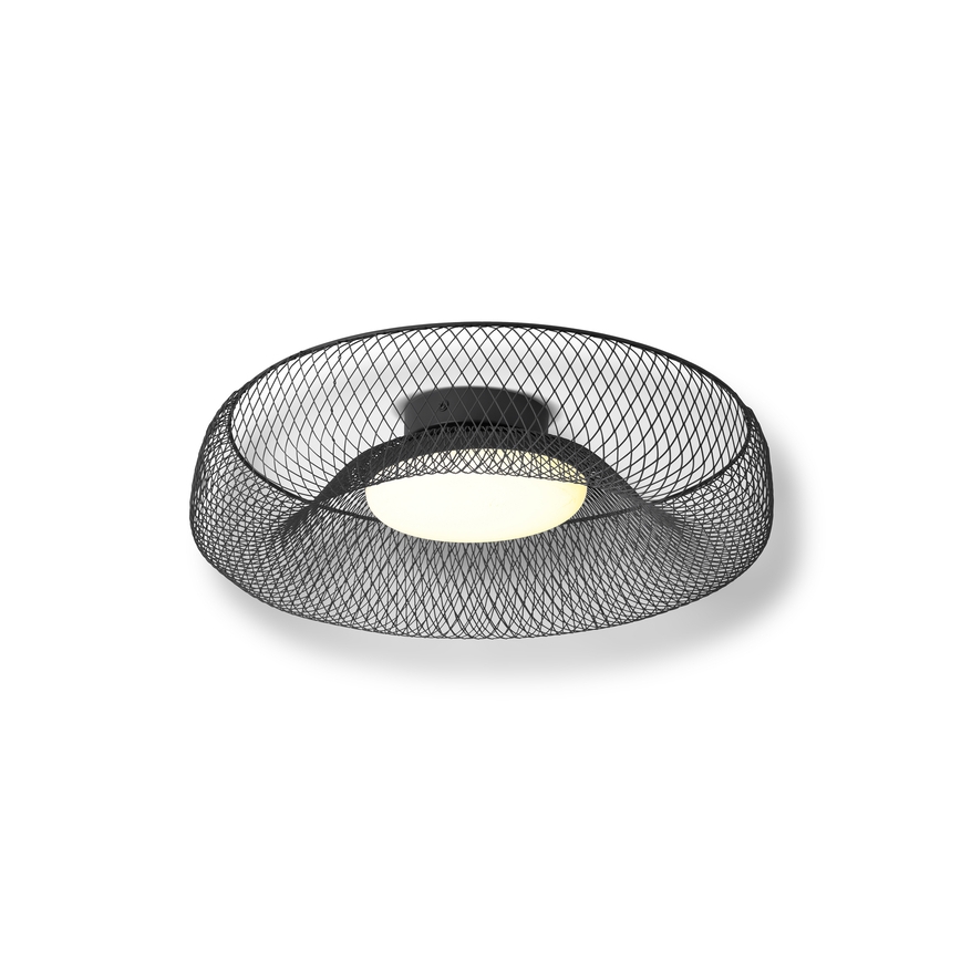 Osram - LED Stropní svítidlo DECOR MESH LED/18,5W/230V pr. 30 cm černá