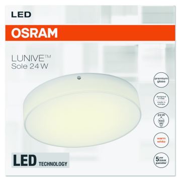 Osram - LED Stropní svítidlo LUNIVE LED/24W/230V ø300