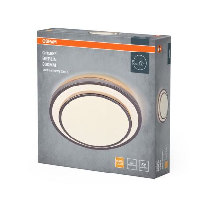 Osram - LED Stropní svítidlo ORBIS BERLIN LED/16W/230V pr. 29,3 cm stříbrná