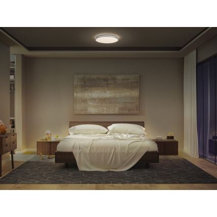 Osram - LED Stropní svítidlo ORBIS DUBLIN LED/16W/230V pr. 30 cm stříbrná