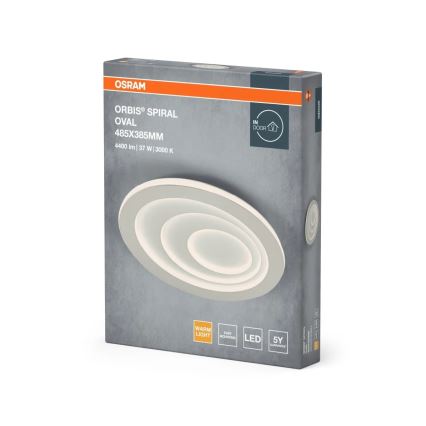Osram - LED Stropní svítidlo ORBIS SPIRAL LED/37W/230V bílá