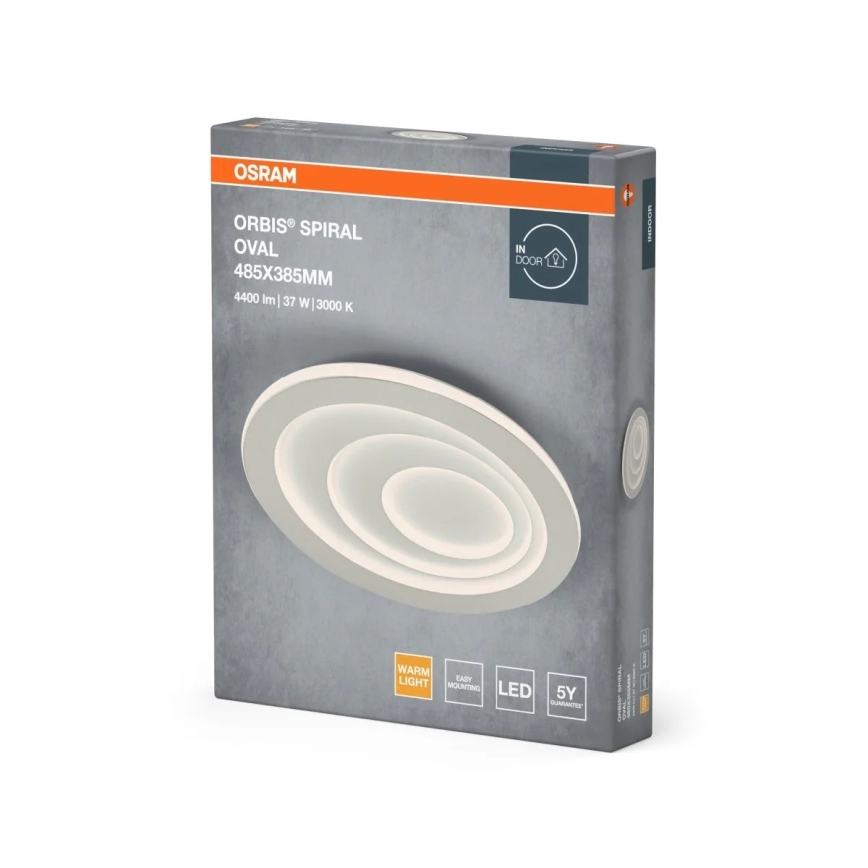 Osram - LED Stropní svítidlo ORBIS SPIRAL LED/37W/230V bílá