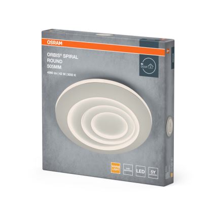 Osram - LED Stropní svítidlo ORBIS SPIRAL LED/42W/230V pr. 50,5 cm