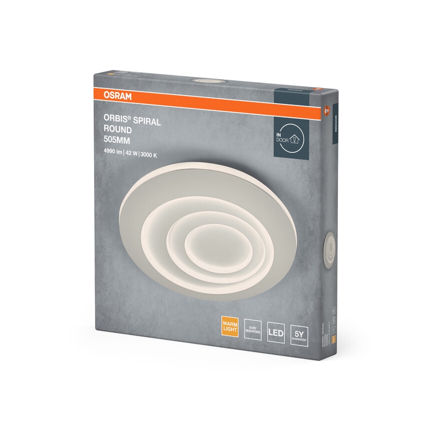 Osram - LED Stropní svítidlo ORBIS SPIRAL LED/42W/230V pr. 50,5 cm
