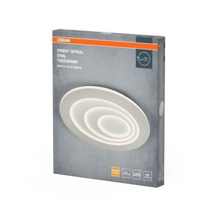 Osram - LED Stropní svítidlo ORBIS SPIRAL LED/63W/230V bílá
