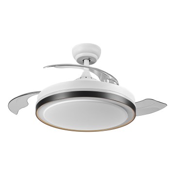 Osram - LED Stropní svítidlo s ventilátorem CEILING FAN LED/66W/230V 3000/4000/6500K bílá + dálkové ovládání