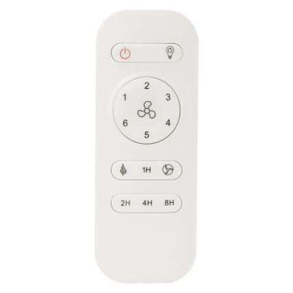 Osram - LED Stropní svítidlo s ventilátorem CEILING FAN LED/66W/230V 3000/4000/6500K bílá + dálkové ovládání