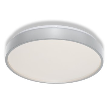 Osram - LED Stropní svítidlo se senzorem soumraku CEILING LUXO LED/18W/230V pr. 32 cm stříbrná