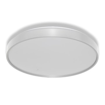 Osram - LED Stropní svítidlo se senzorem soumraku CEILING LUXO LED/24W/230V pr. 38 cm stříbrná