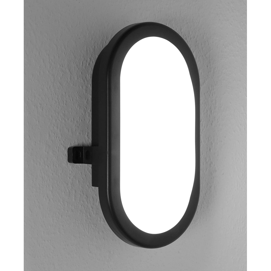 Osram - LED Venkovní nástěnné svítidlo BULKHEAD LED/11W/230V IP54 černá
