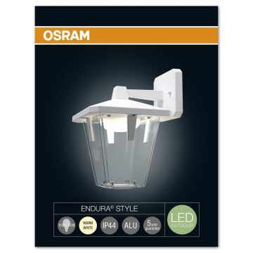 Osram - LED Venkovní nástěnné svítidlo ENDURA LED/10W/230V IP44 bílá 