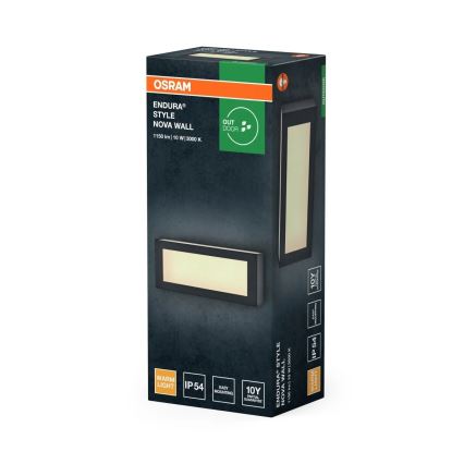 Osram - LED Venkovní nástěnné svítidlo ENDURA STYLE LED/10W/230V IP54 antracit