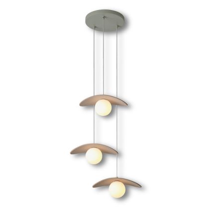 Osram - Lustr na lanku DECOR PEARL 3xG9/5W/230V béžová