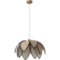 Osram - Lustr na lanku DECOR RATTAN 1xE27/15W/230V pr. 48 cm béžová/černá