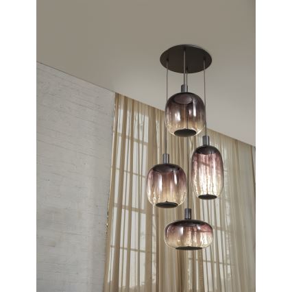 Osram - Napájecí kabel NEEDLE PENDANT 4xE27/25W/230V antracit
