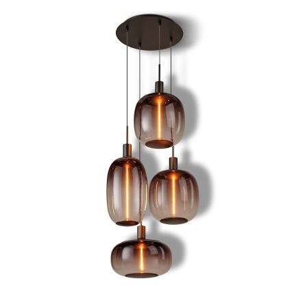 Osram - Napájecí kabel NEEDLE PENDANT 4xE27/25W/230V antracit