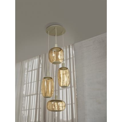 Osram - Napájecí kabel NEEDLE PENDANT 4xE27/25W/230V béžová