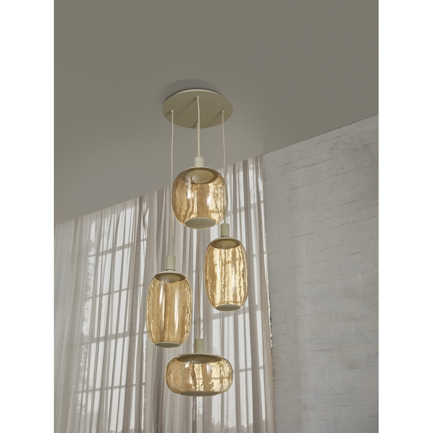 Osram - Napájecí kabel NEEDLE PENDANT 4xE27/25W/230V béžová