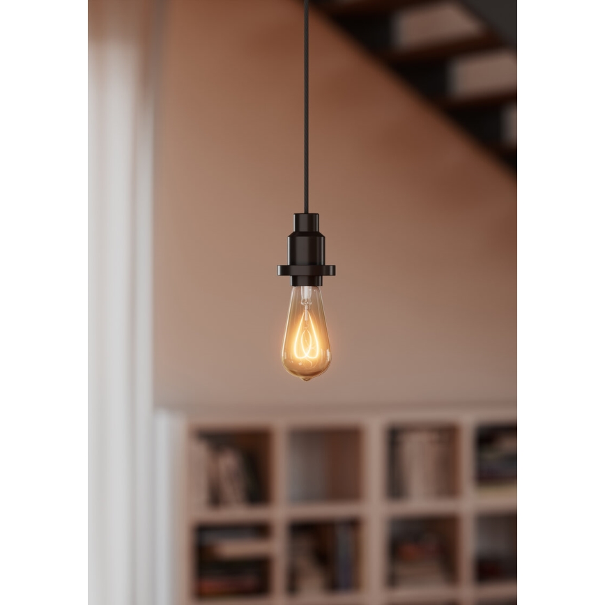 Osram - Napájecí kabel PENDULUM 1xE27/40W/230V černá