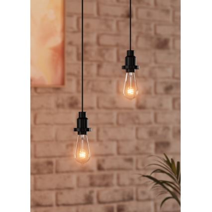 Osram - Napájecí kabel PENDULUM 1xE27/40W/230V černá