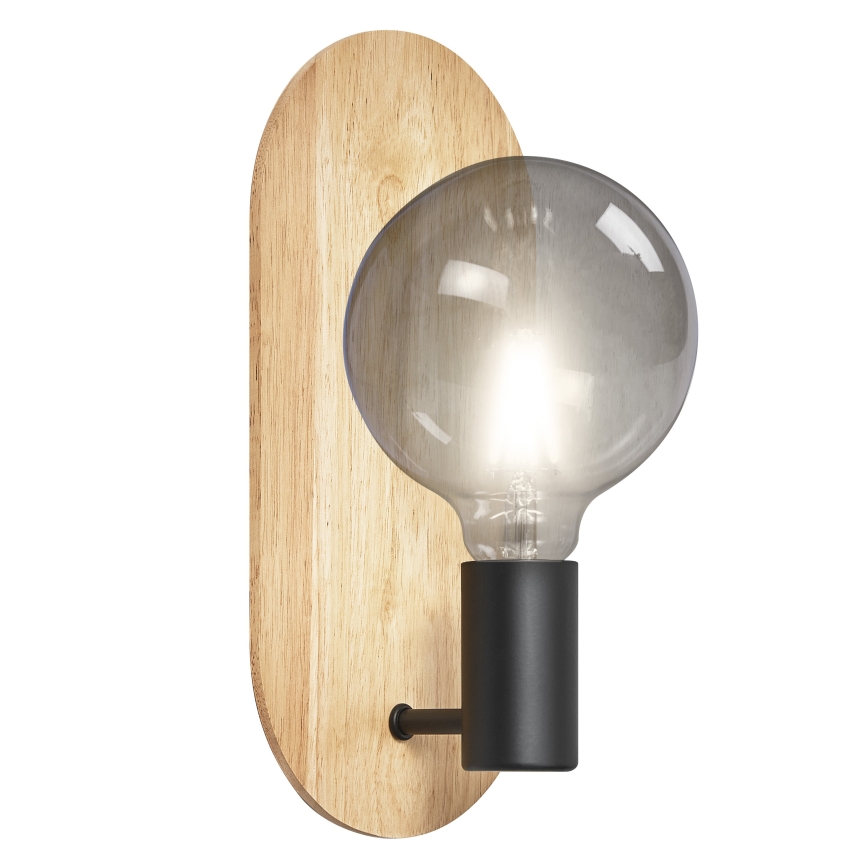 Osram - Nástěnná lampa DECOR WOOD 1xE27/8W/230V kaučukovník
